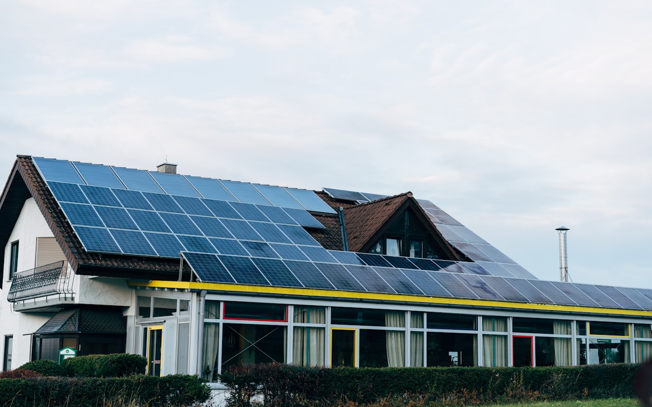 PV-Dachanlage, Industriehalle
